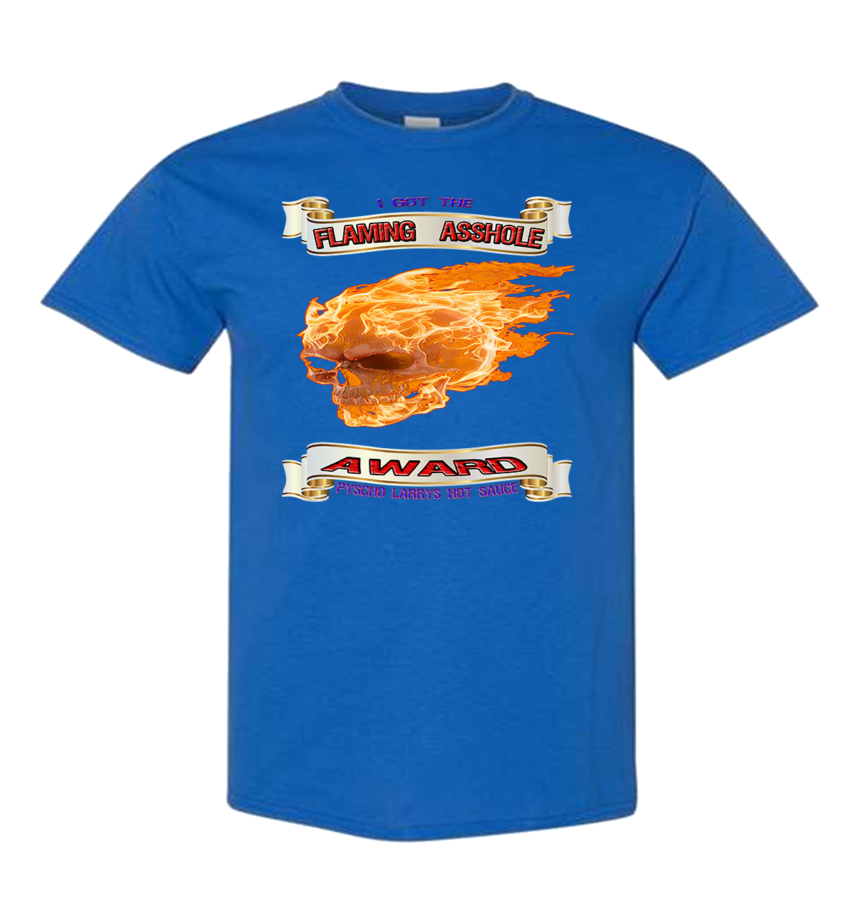 Flaming Asshole Award- Coloured